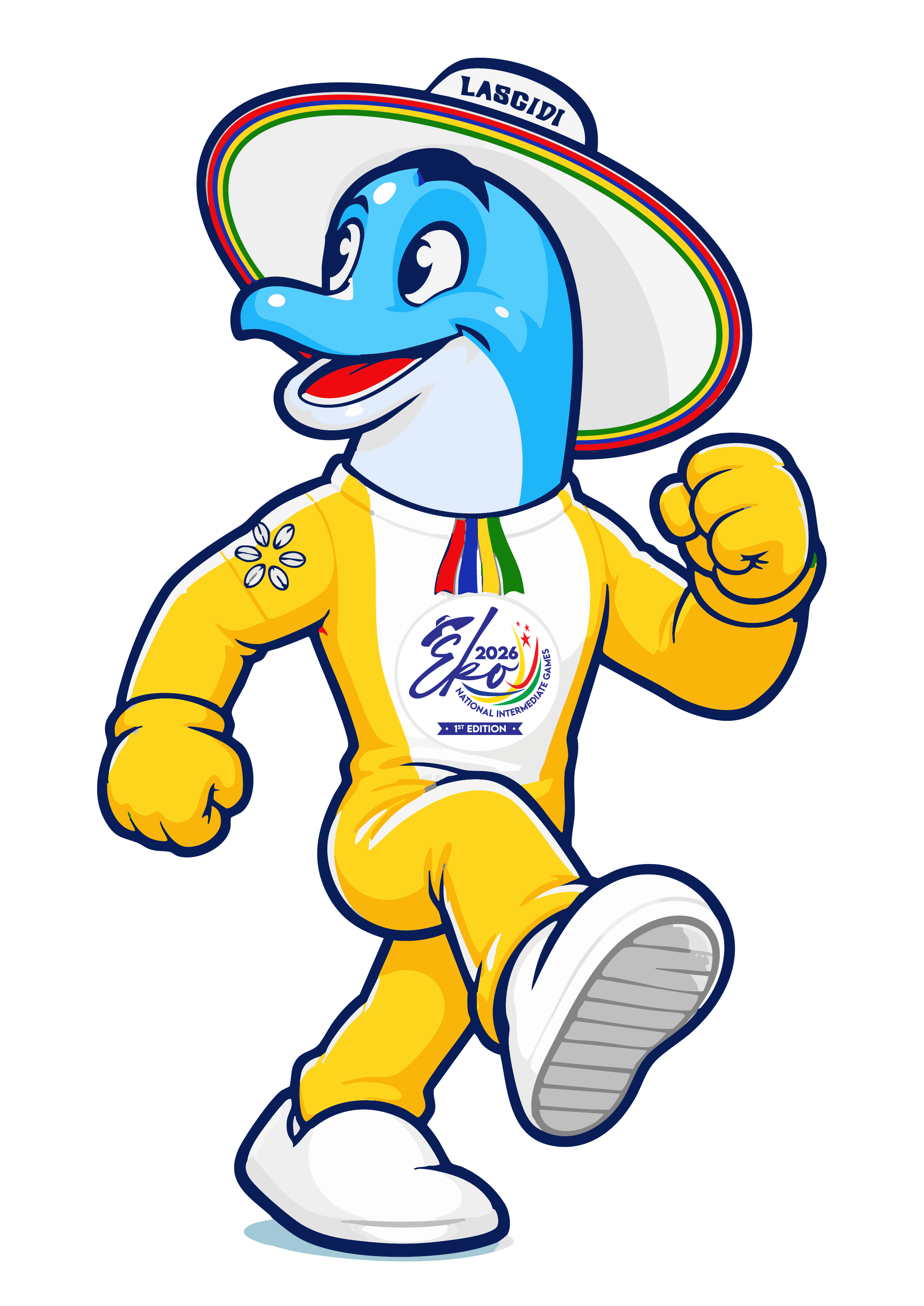 Lasgidi, the Eko 2026 Games mascot